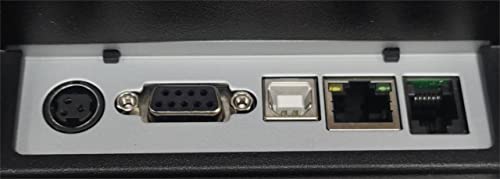 POS P-822D 3 1/8 термопринтер за проверки USB, Ethernet, сериен принтер 3-в-1, АВТОМАТИЧНА филе, Поддържа команда ESC / POS Star, съвместима с EPSON Star Micronics
