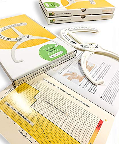 Краниометр Mimos (3 единици) - Инструмент за измерване асиметрия на черепа, диагностика и последващо наблюдение на плосък
