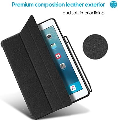 Комплект ProCase Slim Smart Cover с Тънък калъф-книга на премията за iPad Air / Pro 10.5 Инча