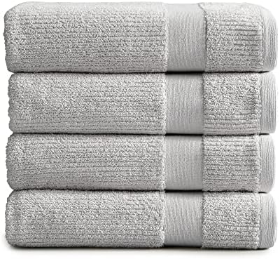 Market & Place е Луксозен комплект хавлиени кърпи от памук, Супер Soft | Быстросохнущий и добре впитывающий | С