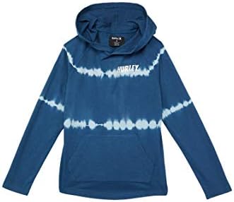 Hoody с качулка на френската бадем хавлиени пуловера Hurley Boy ' s Tie-Dye (За големи деца)