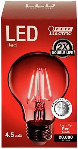 Електрическа led лампа Feit A19/TR/LED 4,5 Вата с регулируема яркост на Червения цвят