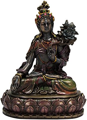 Будистка Бялата Тара Религиозна Статуя На Будизма