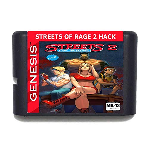 STREETS OF RAGE 2 НАРУШАВА 16-битова игра на картата MD За Sega Mega Drive САМО За Genesis NTSC
