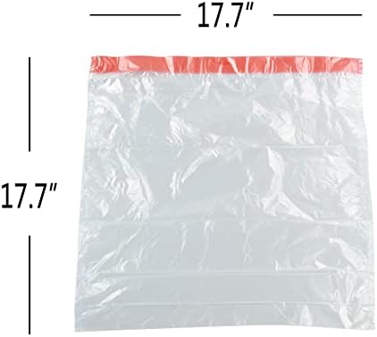 Торби за боклук Farmoon с прозрачен шнурком обем 1,2 Литра, 120 чанти, F