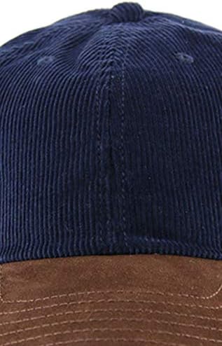 Вельветовая бейзболна шапка Унисекс | Класически папина Шапка от Неструктурированного Памук | Шапка с Регулируема Каишка