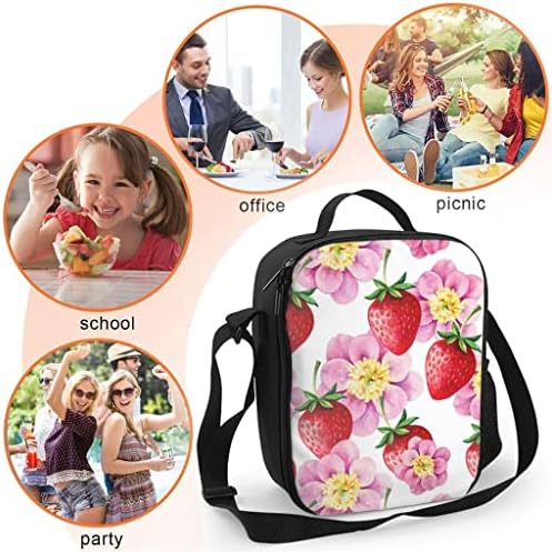 SEIJY, Чанти за обяд от плодове и Ягоди, чанти за обяд за Момичета, дамски чанти през рамо, чанта-Хладилник, чанта за