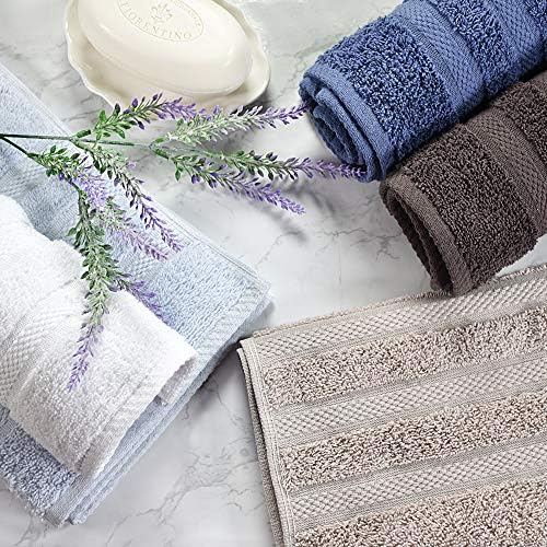 Кърпи за ръце ISTOWEL за банята - кърпи за баня от турски памук с кольцевым переплетением , 5 опаковки - Кърпи за