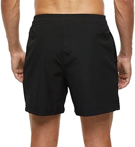 Дамски къси Панталони за йога icyzone за бягане - Спортно Облекло За тренировки, Спортни Шорти за бягане 2-в-1 (Черен